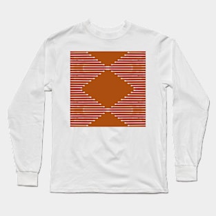 Geo (Rust) Long Sleeve T-Shirt